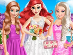 Logħba Mermaid Princess Wedding Day onlajn