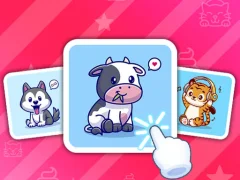 Logħba Cute Animal Cards onlajn
