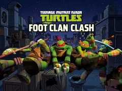 Logħba Teenage Mutant Ninja Turtles Foot Clan Clash onlajn