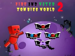 Logħba Fire And Water In Zombies World 2 onlajn