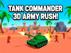 Logħba Tank Commander 3d Army Rush! onlajn
