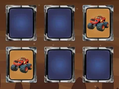Logħba Monster Trucks Memory onlajn