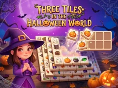 Logħba The Three Tiles in the Halloween World onlajn