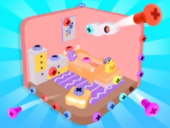 Logħba Screw Sort 3D: Screw Puzzle onlajn