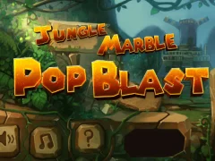 Logħba Jungle Marble Pop Blast onlajn