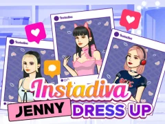 Logħba Instadiva Jenny Dress Up onlajn