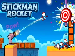 Logħba Stickman Rocket onlajn