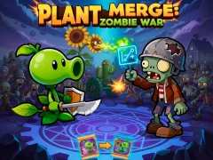 Logħba Plant Merge: Zombie War onlajn