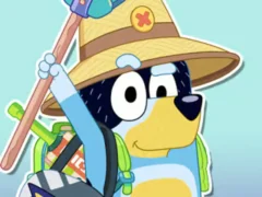 Logħba Jigsaw Puzzle: Bluey Happy Father's Day onlajn