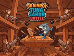 Logħba Brainrot Tung Sahur Battle onlajn