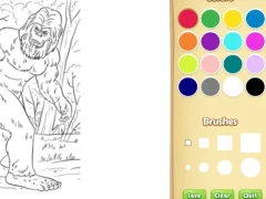 Logħba Bigfoot Coloring Book onlajn