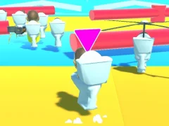 Logħba Fall Boys Skibidi Toilet onlajn