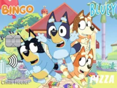 Logħba Jigsaw Puzzle: Bluey Credit Card onlajn