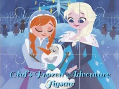 Logħba Olaf‘s Frozen Adventure Jigsaw onlajn