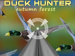 Logħba Duck Hunter Autumn forest onlajn