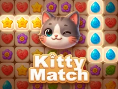 Logħba Kitty Match 3 onlajn