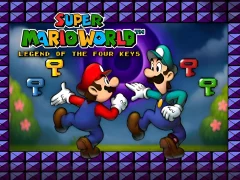 Logħba Super Mario World Legend of the Four Keys onlajn