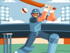 Logħba Pong Cricket onlajn