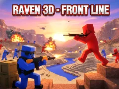 Logħba Raven 3D - Front Line onlajn
