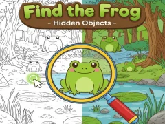 Logħba Find the Frog Hidden Objects onlajn