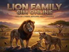 Logħba Lion Family Sim Online onlajn