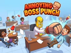 Logħba Annoying Boss Punch onlajn