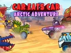 Logħba Car Eats Car: Arctic Adventure onlajn