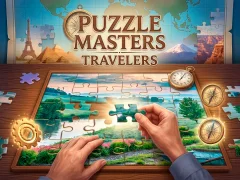 Logħba Puzzle Masters: Travelers onlajn