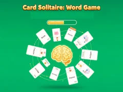 Logħba Card Solitaire: Word Game onlajn