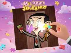 Logħba Mr. Bean 3D Jigsaw onlajn