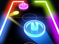 Logħba Glow Hockey HD onlajn