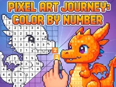 Logħba Draw picture by numbers Pixel Art onlajn