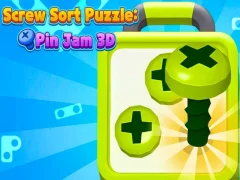 Logħba Screw Sort Puzzle: Pin Jam 3D onlajn