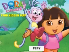 Logħba Dora the Explorer: Find Hidden Map onlajn