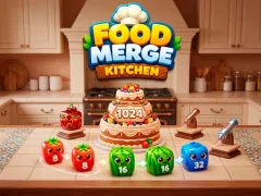 Logħba Food Merge Kitchen onlajn