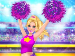 Logħba Highschool Cheerleader Dressup onlajn