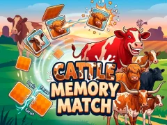 Logħba Cattle Memory Match onlajn