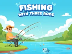 Logħba Fishing With Three Rods onlajn