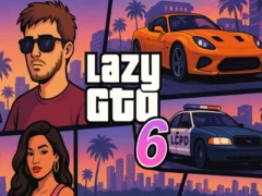 Logħba Lazy GTO 6 onlajn