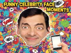 Logħba Funny Celebrity Face Moments onlajn