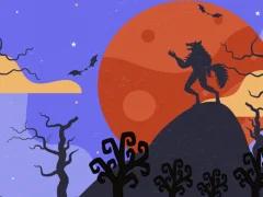 Logħba Ghostly Meow Escape onlajn