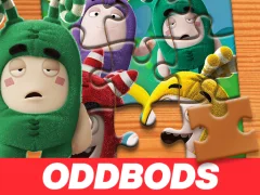 Logħba Oddbods Jigsaw Puzzle onlajn