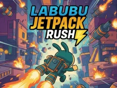 Logħba Labubu Jetpack Rush onlajn