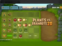 Logħba Plants vs Brainrots 2D onlajn