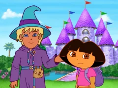 Logħba Dora The explorer Dora's Magic Castle Adventure onlajn