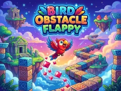Logħba Bird Obstacle Flappy onlajn