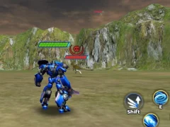 Logħba Jurassic Dinosaur Mech Battle onlajn