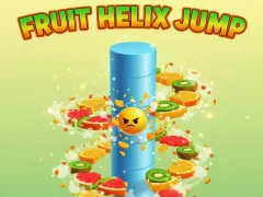 Logħba Fruit Helix Jump onlajn