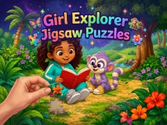 Logħba Girl Explorer Jigsaw Puzzles onlajn