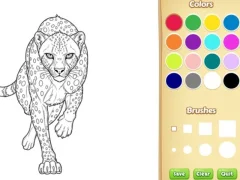 Logħba Wild Animals Coloring Book onlajn
